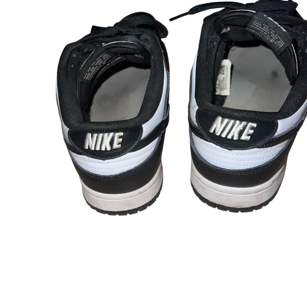 Nike Dunk Low – Black & White Men’s Sneakers Size 8.5 - Picture 5 of 17